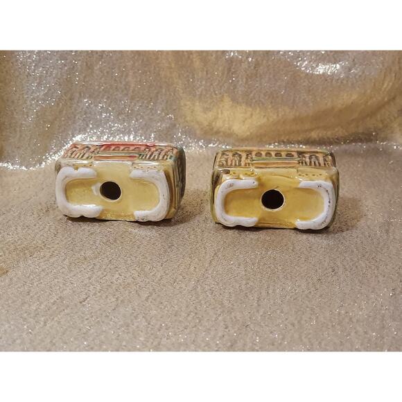 San Francisco Cable Cars Salt Pepper Shaker Set SNCO Imports Japan Souvenir - Picture 6 of 8